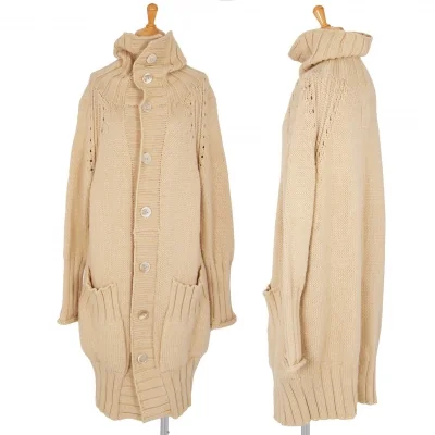 ヨウジヤマモト ファムYohji Yamamoto FEMME ローゲージニットジャケット