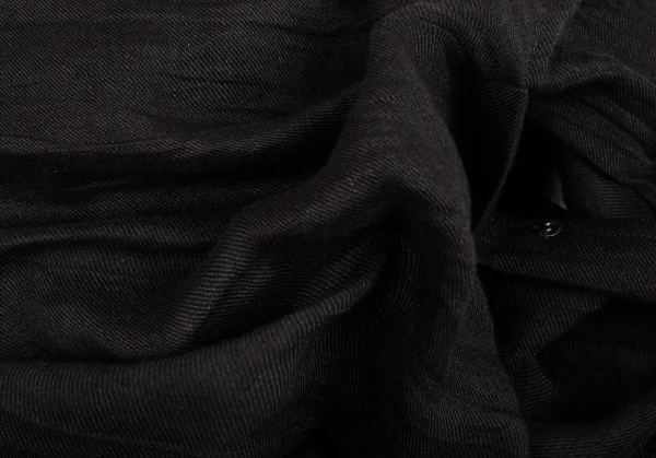 ヨウジヤマモト ファムYohji Yamamoto FEMME リネンキュプラデザインブラウス 黒1 K-88452_016