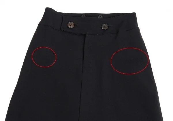 Y's Wool Nylon Stretch Pocket Skirt K-88467_003