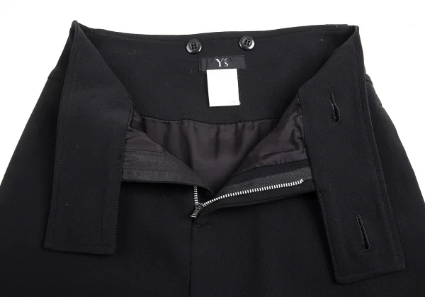 Y's Wool Nylon Stretch Pocket Skirt K-88467_009