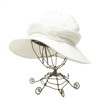 ワイズY’s リネンワイドブリムハット