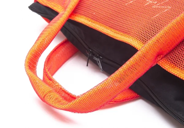 ヨウジヤマモト ファムYohji Yamamoto FEMME メッシュレイヤードバッグ 赤オレンジ K-88500_006