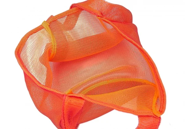 ヨウジヤマモト ファムYohji Yamamoto FEMME メッシュレイヤードバッグ 赤オレンジ K-88500_009
