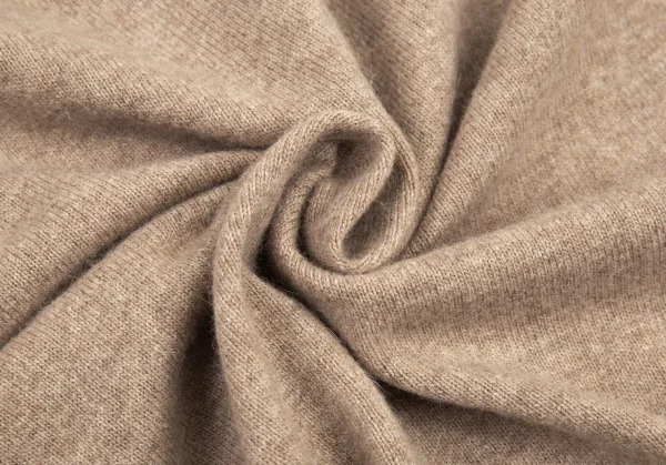 パパスPapas ワンポイントロゴ刺繍ニットカーディガン モカM K-88585_013