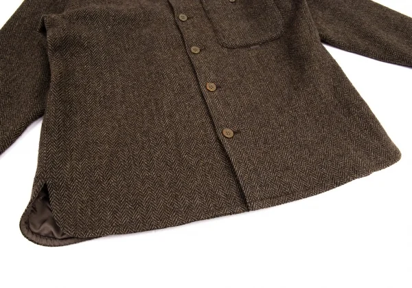 Papas Corduroy Herringbone Tweed Jacket K-88590_010