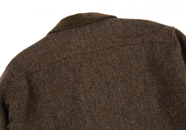 Papas Corduroy Herringbone Tweed Jacket K-88590_013