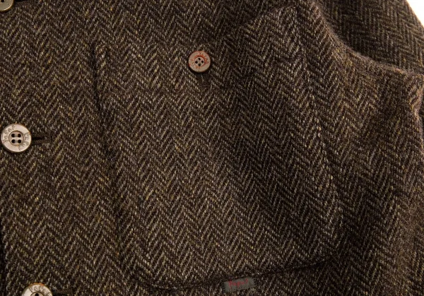 Papas Corduroy Herringbone Tweed Jacket K-88590_006