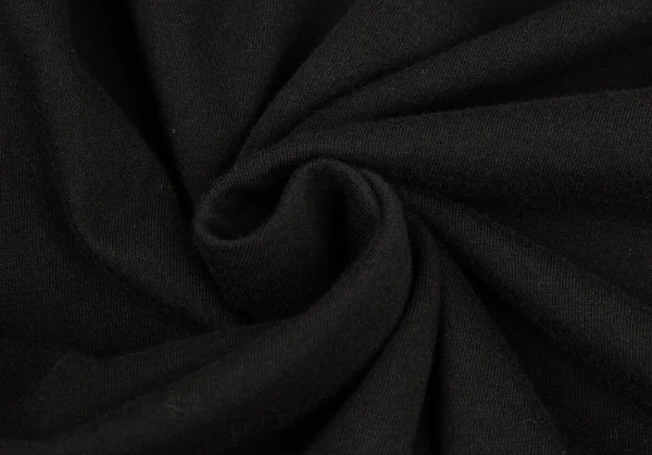 グラウンド ワイGround Y スナップスプリット大切込ビッグシルエットTシャツ 黒3 K-88601_014