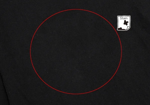 グラウンド ワイGround Y スナップスプリット大切込ビッグシルエットTシャツ 黒3 K-88601_008