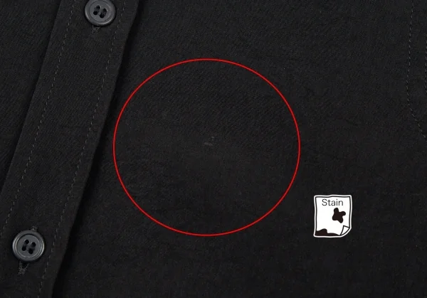 ヨウジヤマモト ファムYohji Yamamoto FEMME バックナップサックドッキングシャツコート 黒M位 K-88605_009