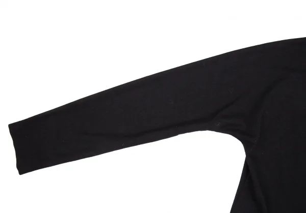トリココムデギャルソンtricot COMME des GARCONS ベロア襟スナップ