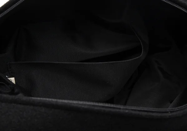 ヨーガンレールJURGEN LEHL フェルトウールショルダーバッグ 黒 K-88706_011