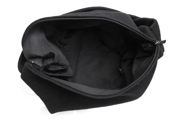 ヨーガンレールJURGEN LEHL フェルトウールショルダーバッグ 黒 K-88706_009