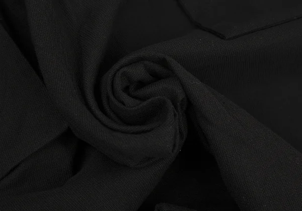 ヨウジヤマモト プールオムYohji Yamamoto POUR HOMME 仮縫いデザインコットンリネンパンツ 黒4 K-88766_014