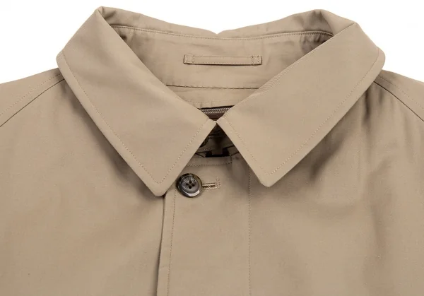 バーバリーBURBERRY LONDON 中綿ライナー裏ノバチェックステンカラーコート モカ42 K-88849_005