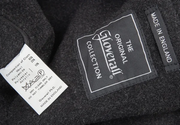 グローバーオールGLOVERALL チェックメルトンダッフルコート グレー56 K-88851_018