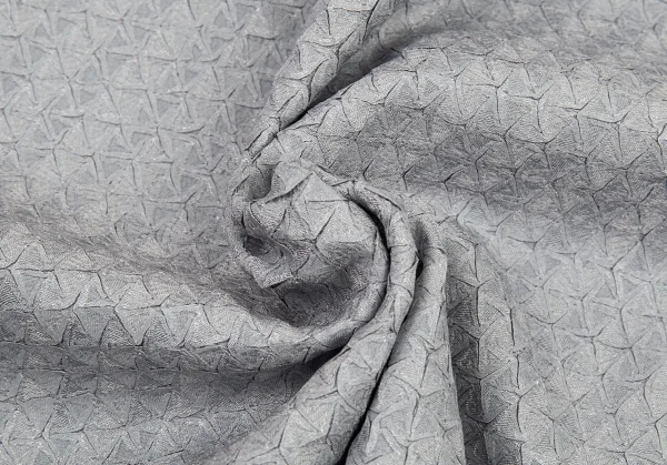 イッセイミヤケISSEY MIYAKE フリンジボートネックトップス グレー2 K-88908_012