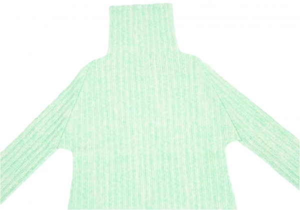 プリーツプリーズPLEATS PLEASE 杢プリントハイネックチュニック