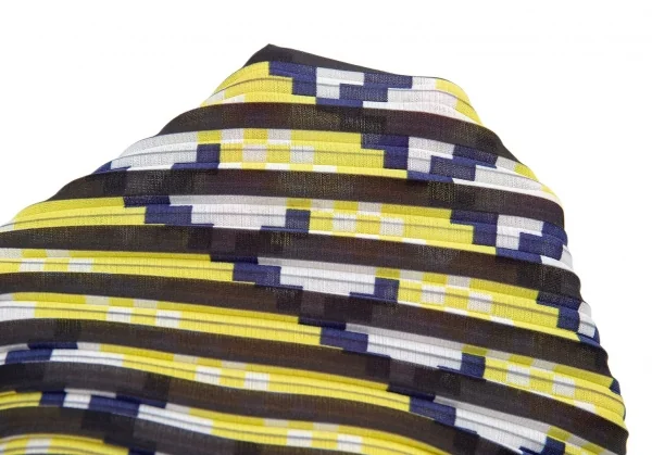 プリーツプリーズPLEATS PLEASE 変形プリントトップス ３位 マルチ3位 K-88974_013