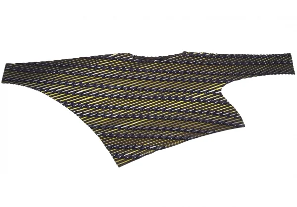 プリーツプリーズPLEATS PLEASE 変形プリントトップス ３位 マルチ3位 K-88974_002