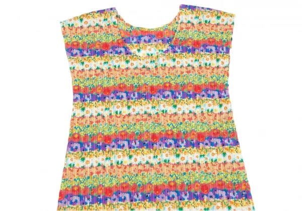 PLEATS PLEASE Floral Printed Tunic K-88978_003