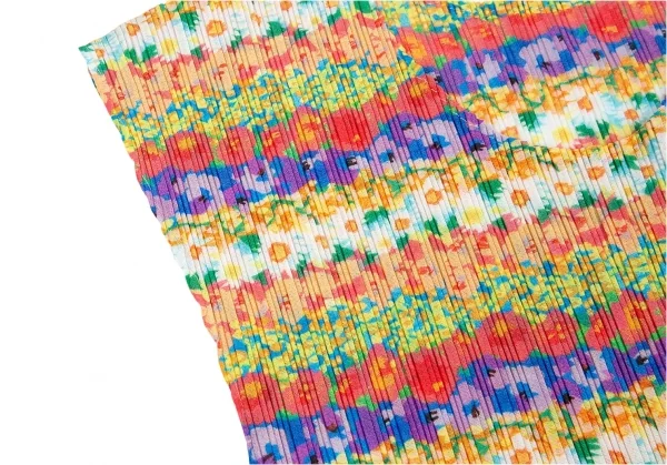 PLEATS PLEASE Floral Printed Tunic K-88978_005