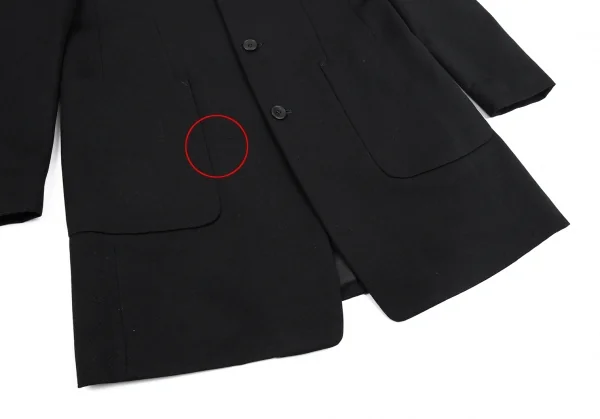 Jean-Paul GAULTIER HOMME objet Wool Cotton Coat K-89014_008