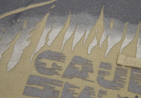 ジャンポールゴルチエ オムオブジェJean Paul GAULTIER HOMME objet アクリルウールバックプリントニットソー ライトカーキfree K-89055_003