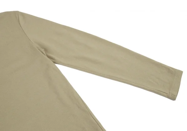 ジャンポールゴルチエ オムオブジェJean Paul GAULTIER HOMME objet アクリルウールバックプリントニットソー ライトカーキfree K-89055_008