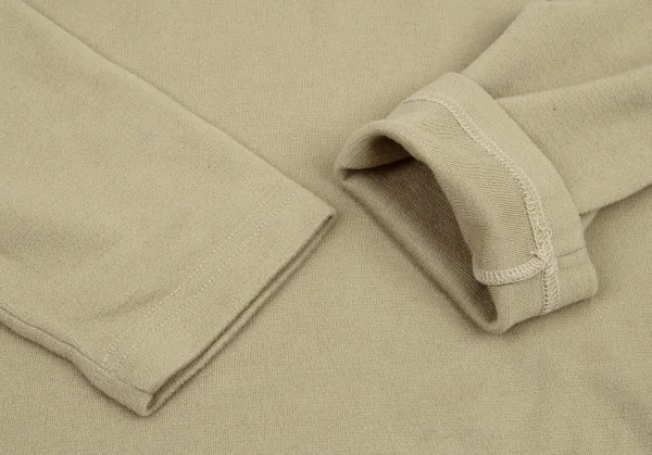 ジャンポールゴルチエ オムオブジェJean Paul GAULTIER HOMME objet アクリルウールバックプリントニットソー ライトカーキfree K-89055_009