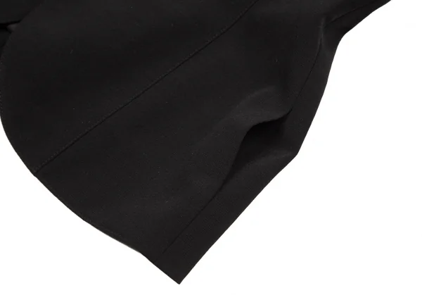 ジャンポールゴルチエ ファムJean Paul GAULTIER FEMME ウールピークドラペル1Bジャケット 黒40 K-89102_013