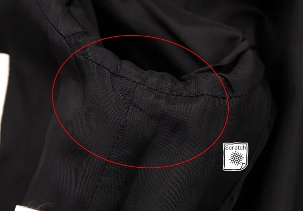 ジャンポールゴルチエ ファムJean Paul GAULTIER FEMME ウールピークドラペル1Bジャケット 黒40 K-89102_009