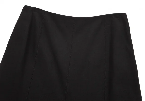 ジャンポールゴルチエ ファムJean Paul GAULTIER FEMME ウールボックスプリーツスカート 黒38 K-89103_003