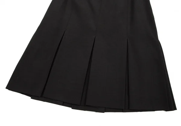 ジャンポールゴルチエ ファムJean Paul GAULTIER FEMME ウールピークドラペル1Bセットアップスーツ 黒40・38 K-89104_015