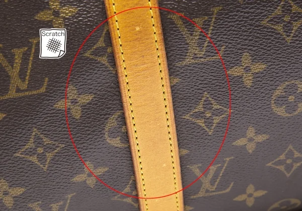 ルイヴィトンLouis Vuitton フラネリー45 モノグラムショルダーバッグ 茶 K-89114_003