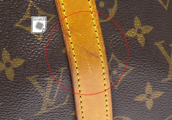 ルイヴィトンLouis Vuitton フラネリー45 モノグラムショルダーバッグ 茶 K-89114_004