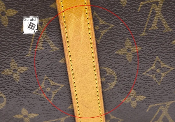 ルイヴィトンLouis Vuitton フラネリー45 モノグラムショルダーバッグ 茶 K-89114_008