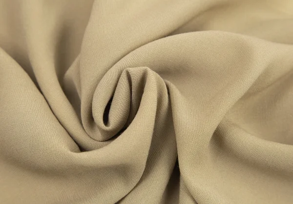 エンポリオアルマーニEMPORIO ARMANI シースルーVネック半袖ワンピース モカ40 K-89132_012