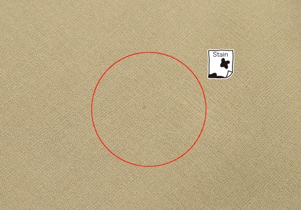 エンポリオアルマーニEMPORIO ARMANI シースルーVネック半袖ワンピース モカ40 K-89132_007