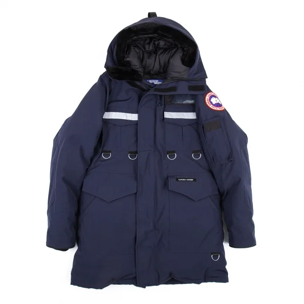 ジュンヤワタナベマン コムデギャルソン×カナダグースJUNYA WATANABE MAN COMME des GARCONS×CANADA GOOSE エステルダウンジャケット 紺S K-89241_001
