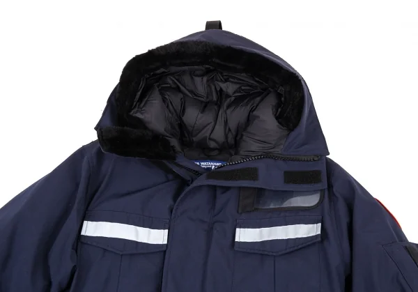 ジュンヤワタナベマン コムデギャルソン×カナダグースJUNYA WATANABE MAN COMME des GARCONS×CANADA GOOSE エステルダウンジャケット 紺S K-89241_002
