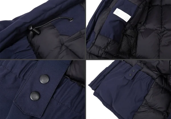 ジュンヤワタナベマン コムデギャルソン×カナダグースJUNYA WATANABE MAN COMME des GARCONS×CANADA GOOSE エステルダウンジャケット 紺S K-89241_012