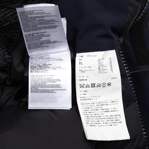 ジュンヤワタナベマン コムデギャルソン×カナダグースJUNYA WATANABE MAN COMME des GARCONS×CANADA GOOSE エステルダウンジャケット 紺S K-89241_018