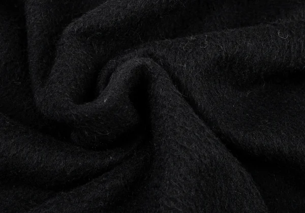 グッチGUCCI バンブートグルフーデッドシャギーコート 黒38 K-89245_015