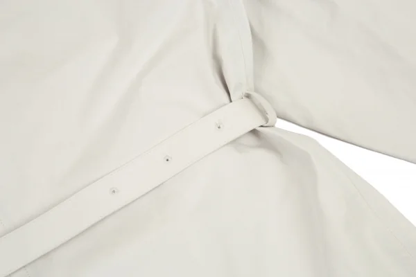 ジャンポールゴルチエ オムJean Paul GAULTIER HOMME モールスキンラグランフーデッドコート アイボリー46 K-89273_016