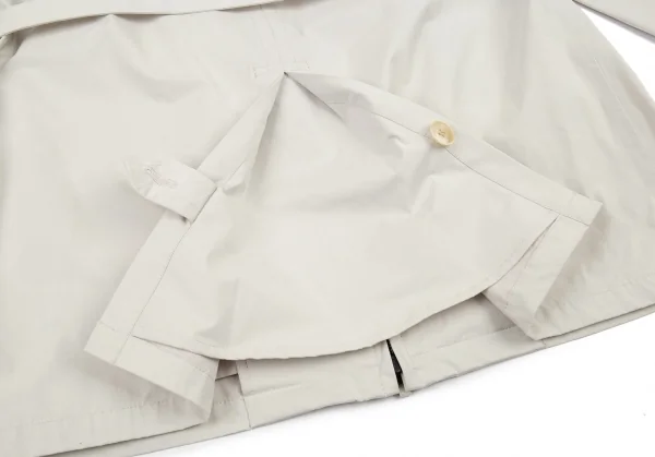 ジャンポールゴルチエ オムJean Paul GAULTIER HOMME モールスキンラグランフーデッドコート アイボリー46 K-89273_017