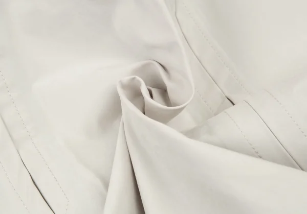 ジャンポールゴルチエ オムJean Paul GAULTIER HOMME モールスキンラグランフーデッドコート アイボリー46 K-89273_018