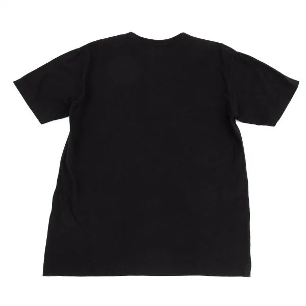 ブラックコムデギャルソン×ナイキBLACK COMME des GARCONS×NIKE スウッシュドットプリントTシャツ 黒M K-89325_010