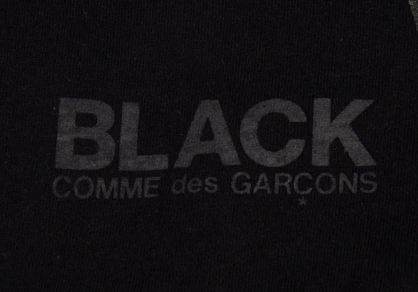 ブラックコムデギャルソン×ナイキBLACK COMME des GARCONS×NIKE スウッシュドットプリントTシャツ 黒M K-89325_012