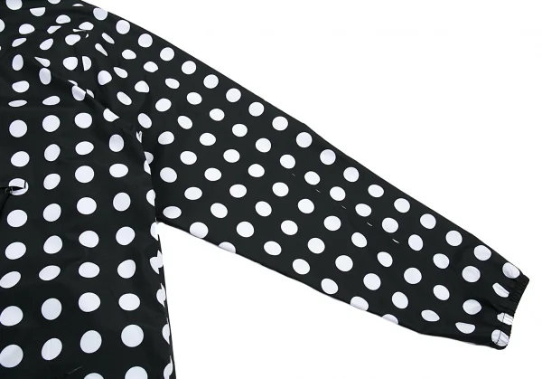 ブラックコムデギャルソン×ナイキBLACK COMME des GARCONS×NIKE ドットプリントアノラックトップス 黒M K-89336_005